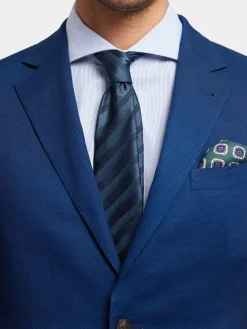 Alvaro Moreno Trajes|Trajes|AMERICANA BIRDEYE Azul