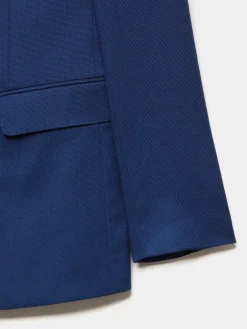 Alvaro Moreno Trajes|Trajes|AMERICANA BIRDEYE Azul