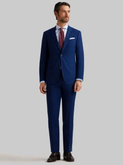 Alvaro Moreno Trajes|Trajes|AMERICANA BIRDEYE Azul