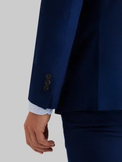 Alvaro Moreno Trajes|Trajes|AMERICANA BIRDEYE Azul