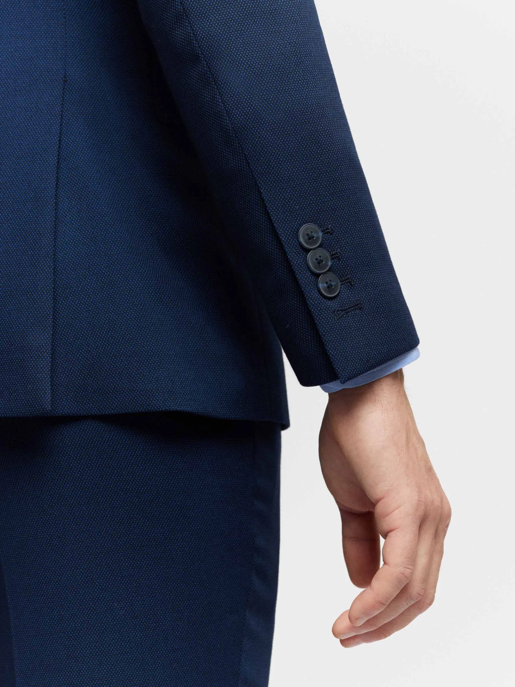 Alvaro Moreno Trajes|Trajes|AMERICANA BIRDEYE Azul Marino