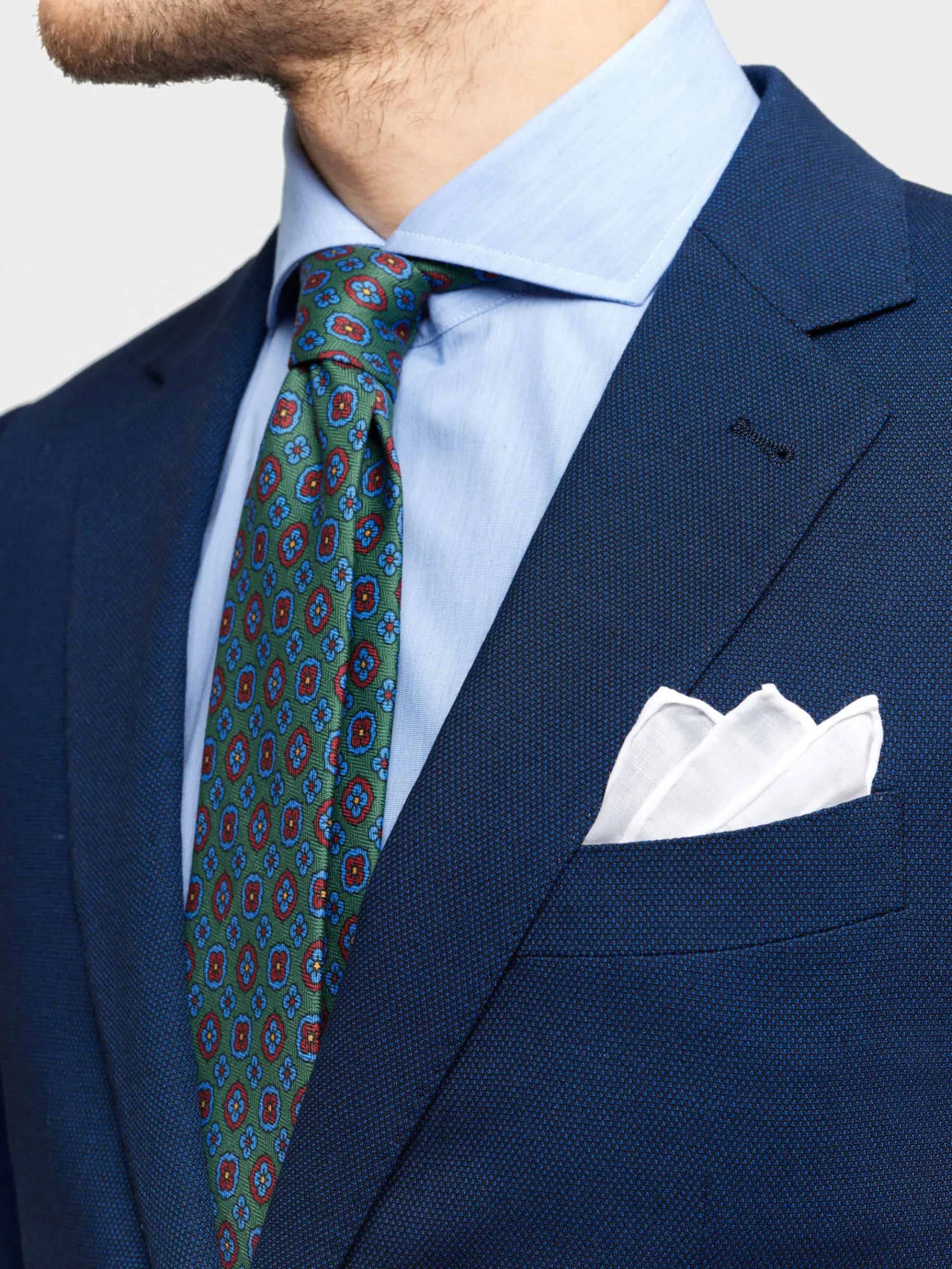 Alvaro Moreno Trajes|Trajes|AMERICANA BIRDEYE Azul Marino