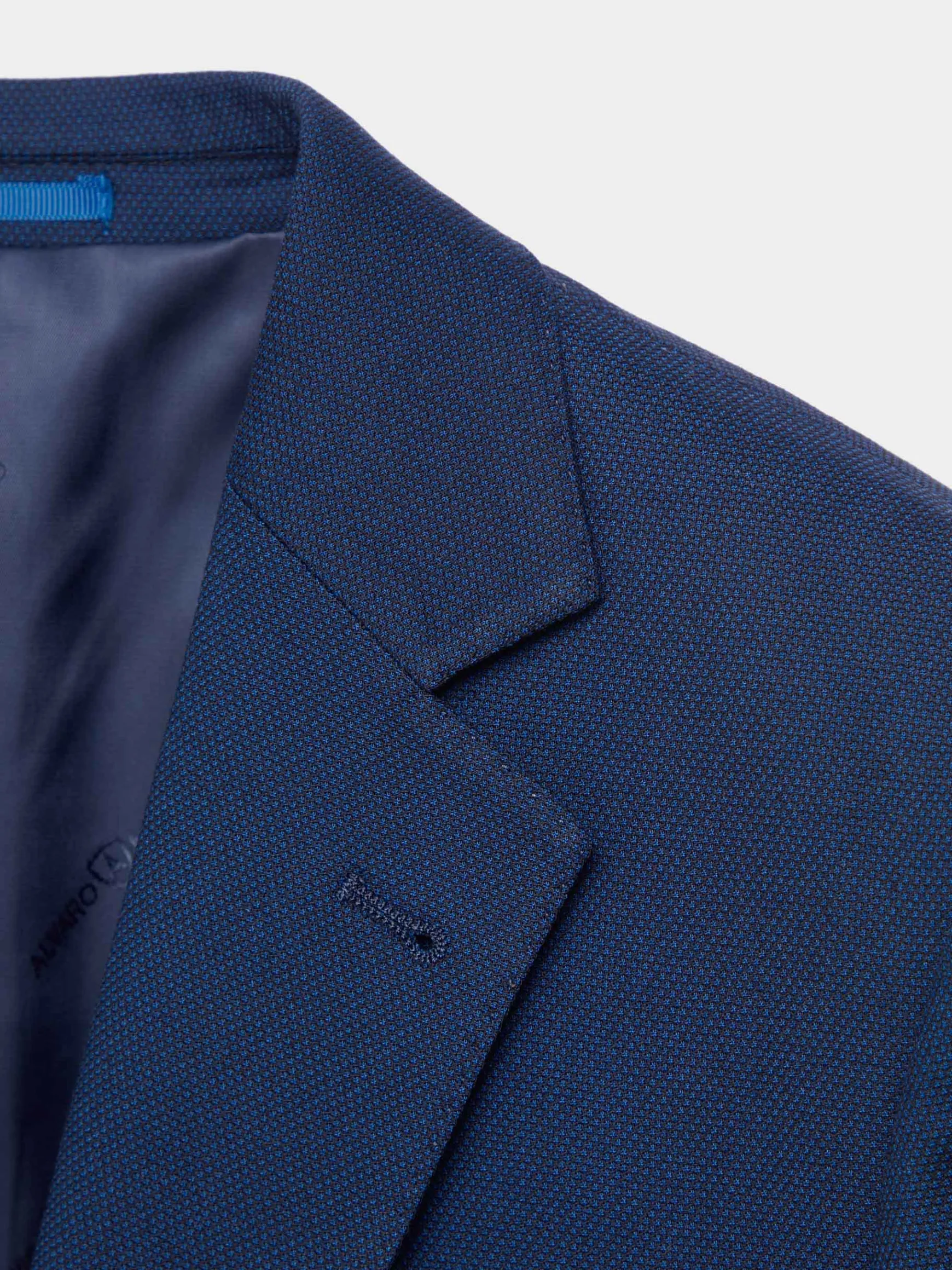 Alvaro Moreno Trajes|Trajes|AMERICANA BIRDEYE Azul Marino