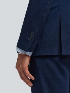 Alvaro Moreno Trajes|Trajes|AMERICANA BIRDEYE Azul Marino