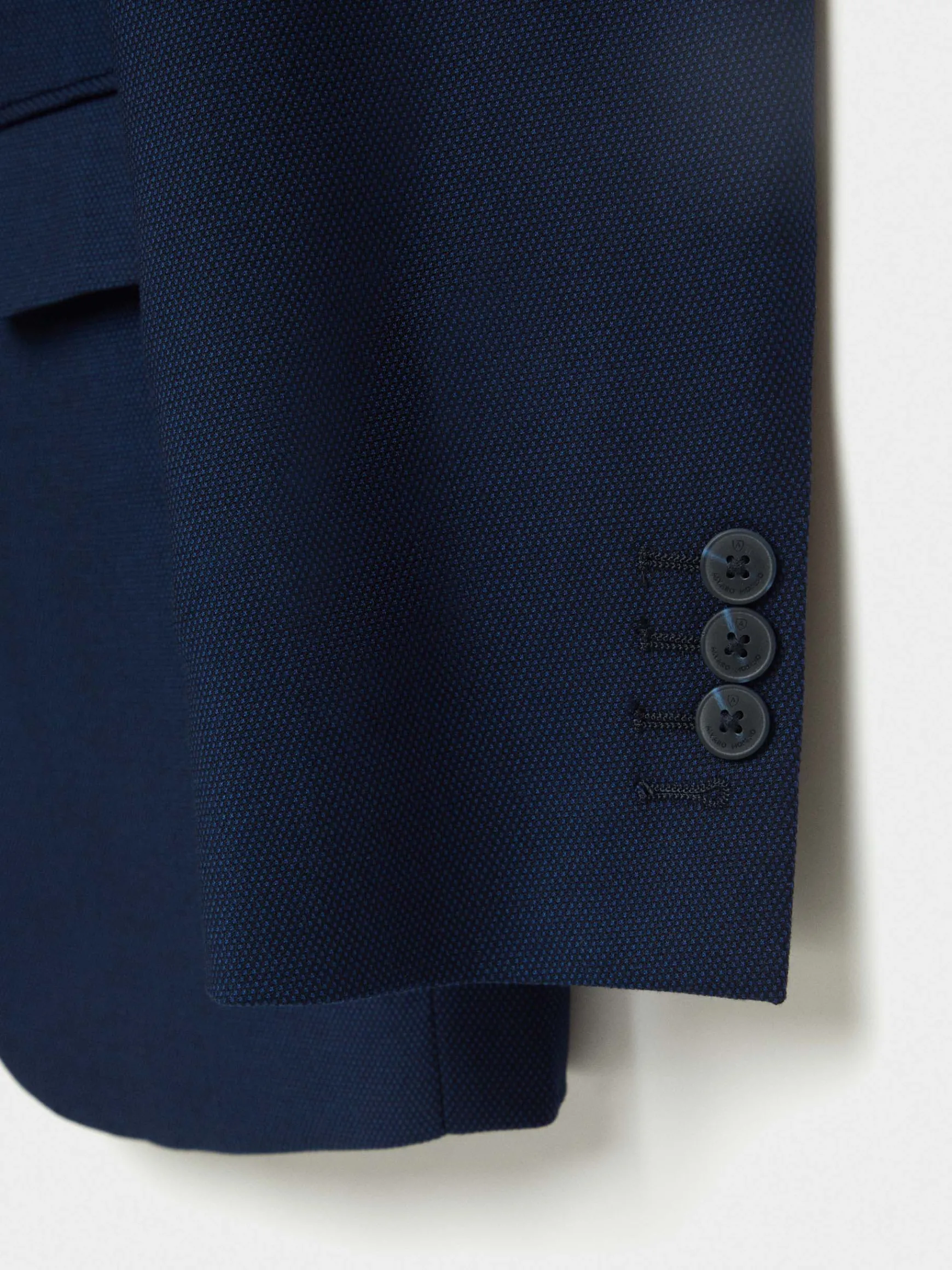 Alvaro Moreno Trajes|Trajes|AMERICANA BIRDEYE Azul Marino