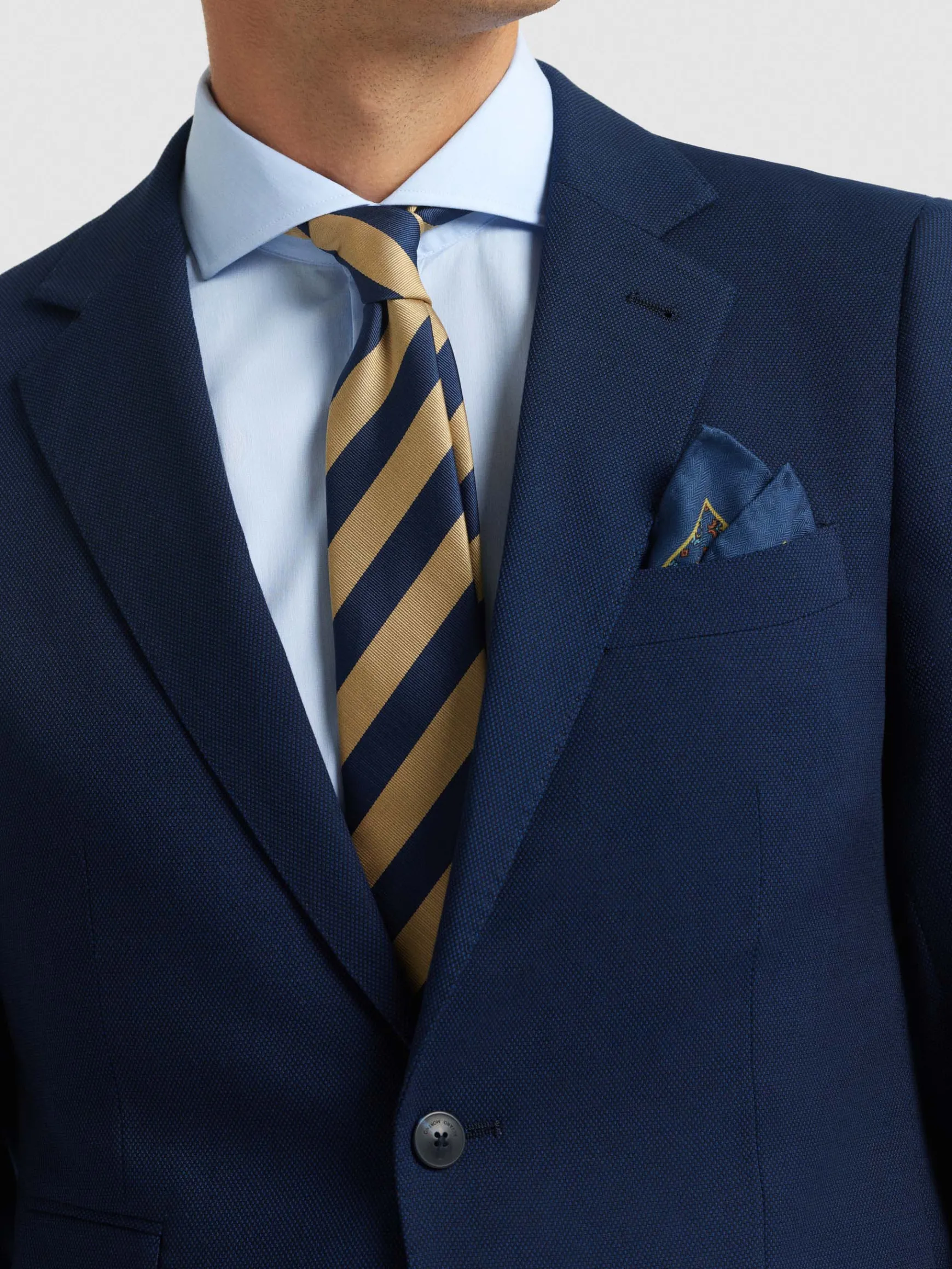 Alvaro Moreno Trajes|Trajes|AMERICANA BIRDEYE Azul Marino