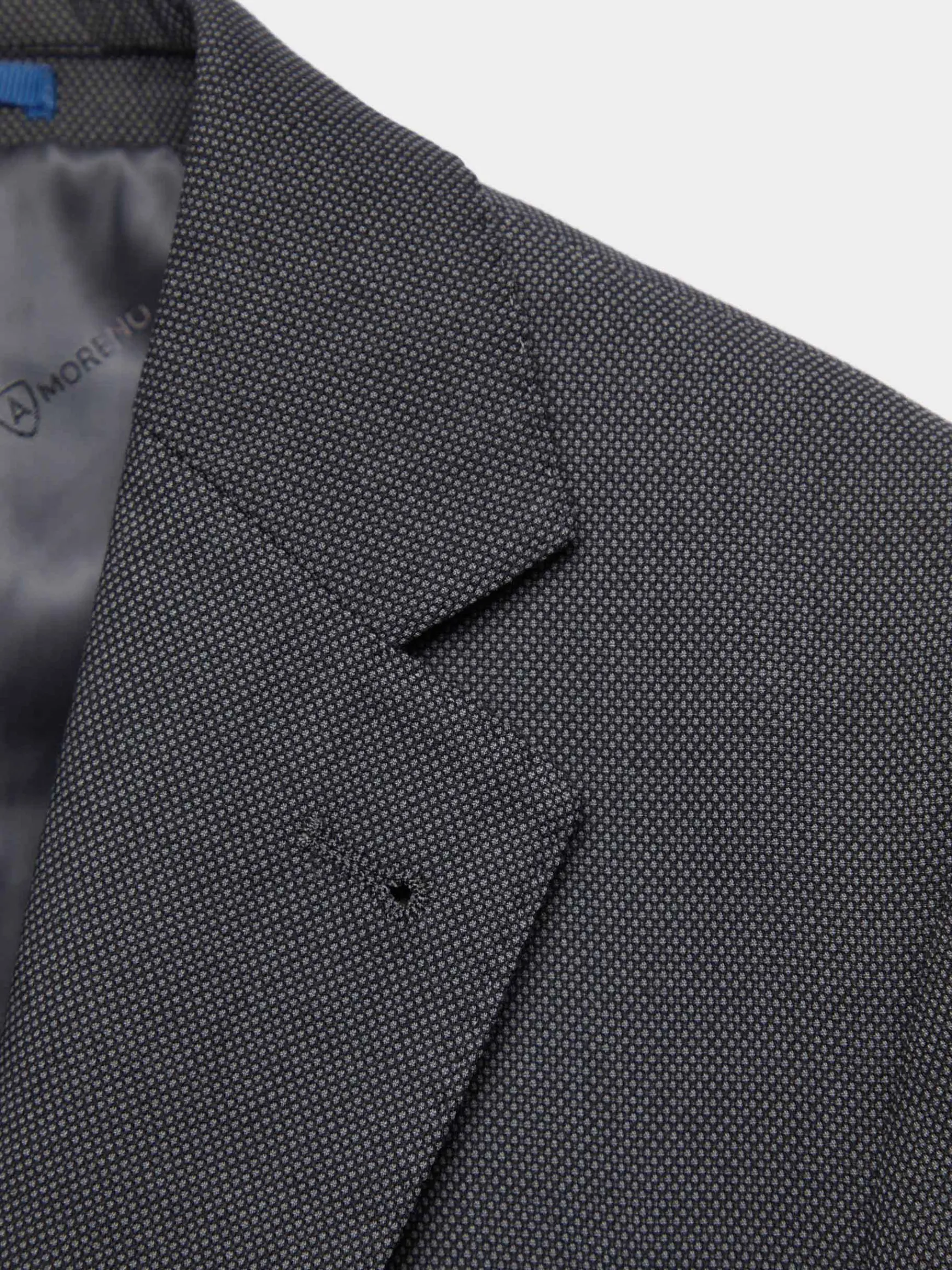 Alvaro Moreno Trajes|Trajes|AMERICANA BIRDEYE Gris