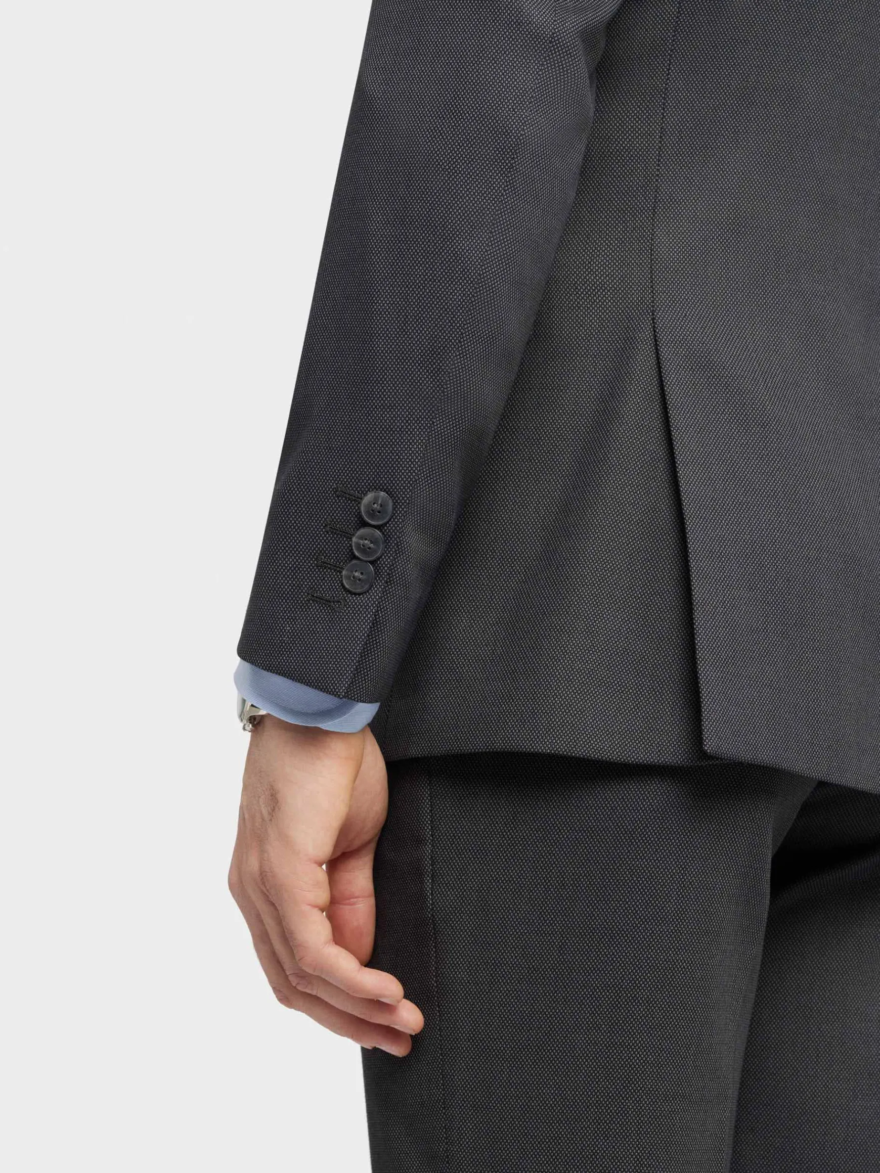 Alvaro Moreno Trajes|Trajes|AMERICANA BIRDEYE Gris