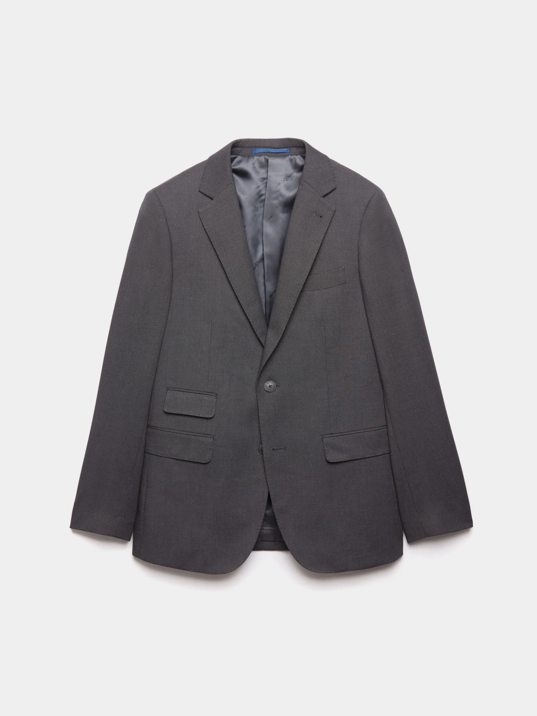 Alvaro Moreno Trajes|Trajes|AMERICANA BIRDEYE Gris