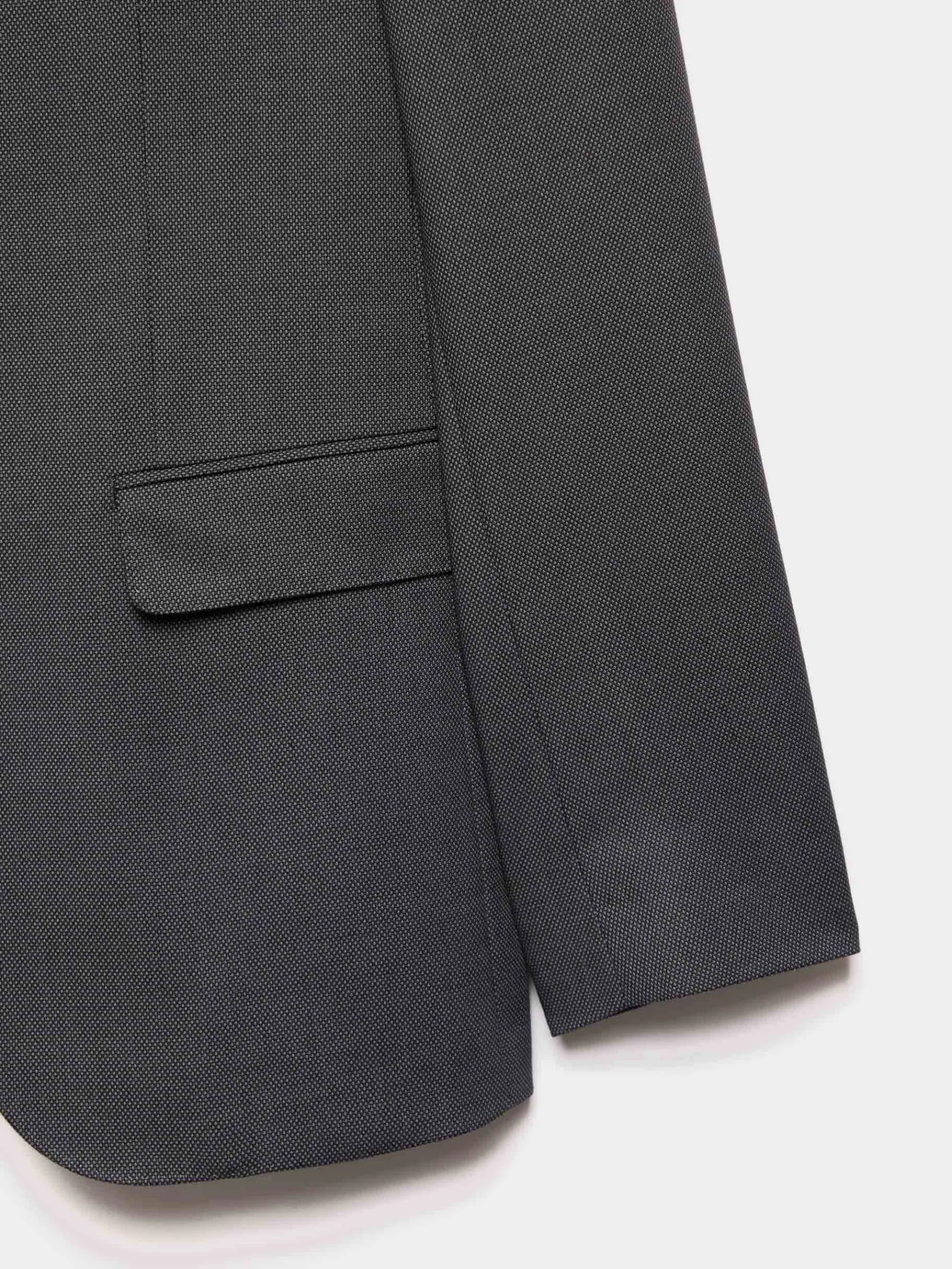 Alvaro Moreno Trajes|Trajes|AMERICANA BIRDEYE Gris