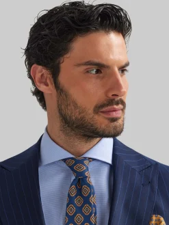 Alvaro Moreno Trajes|Trajes|AMERICANA CAPO DIPLO Azul Marino