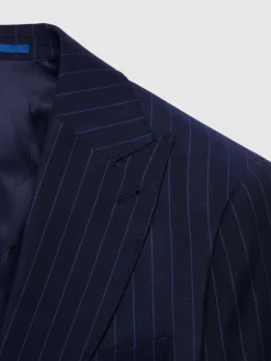 Alvaro Moreno Trajes|Trajes|AMERICANA CAPO DIPLO Azul Marino