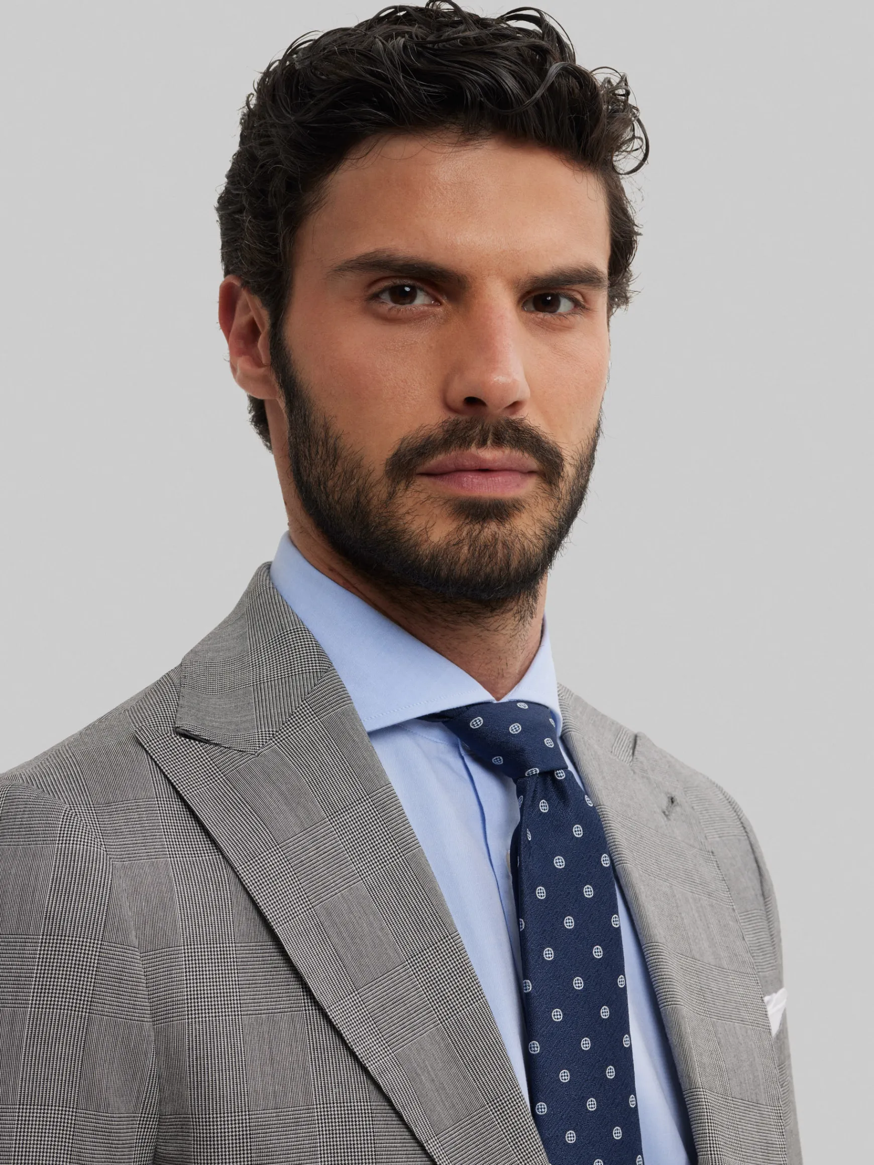 Alvaro Moreno Trajes|Trajes|AMERICANA CAPO GALES Gris