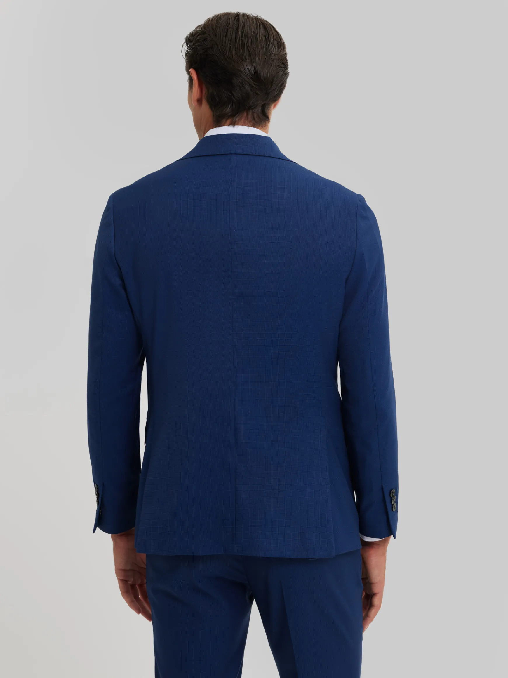 Alvaro Moreno Trajes|Trajes|AMERICANA CAPO MICRO Azul