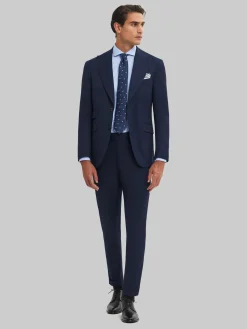 Alvaro Moreno Trajes|Trajes|AMERICANA CAPO MICRO Azul Marino