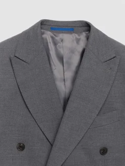 Alvaro Moreno Trajes|Trajes|AMERICANA DUOMO CRUZADO Gris