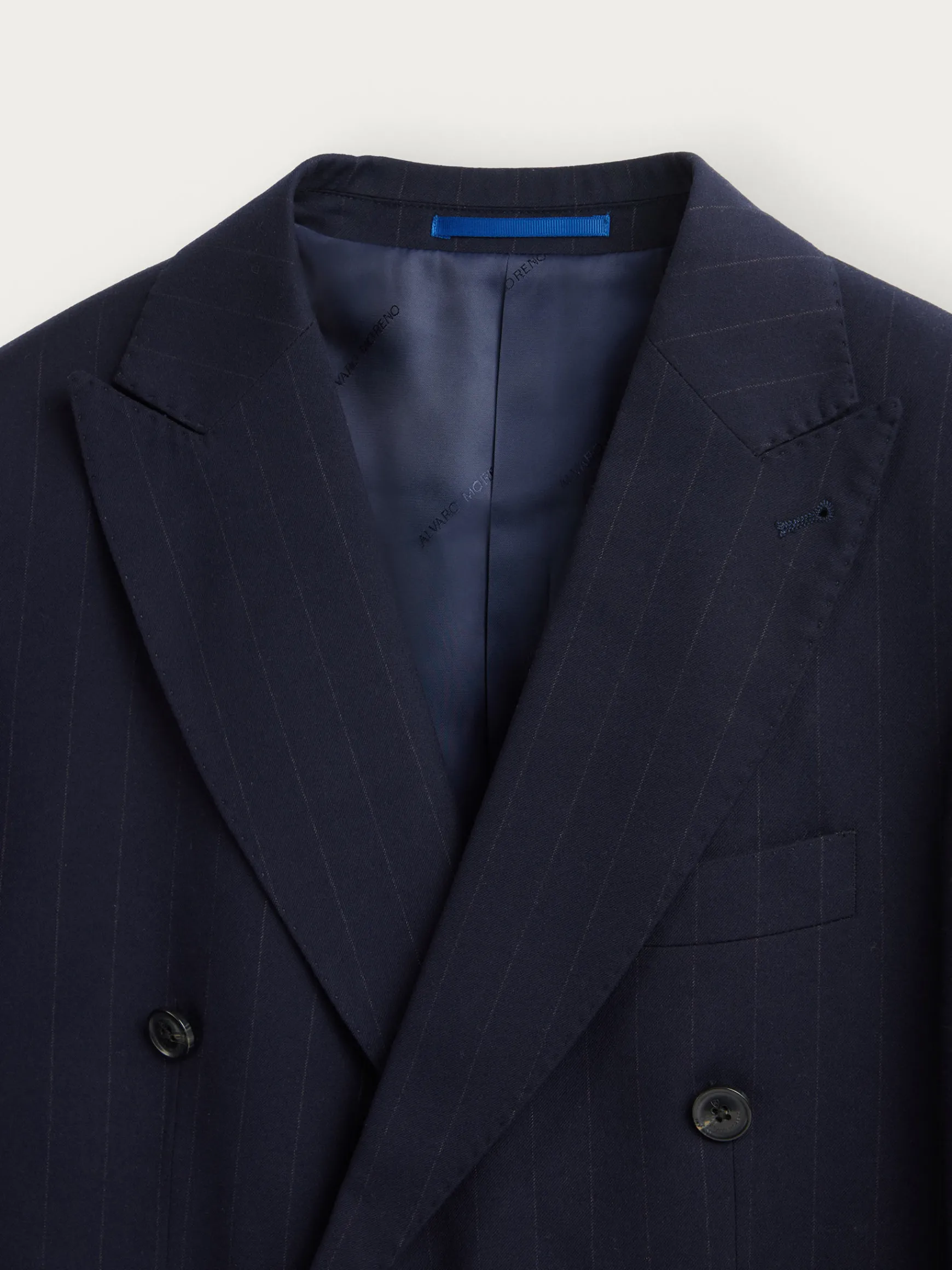 Alvaro Moreno Trajes|Trajes|AMERICANA DUOMO DIPLO Azul Marino