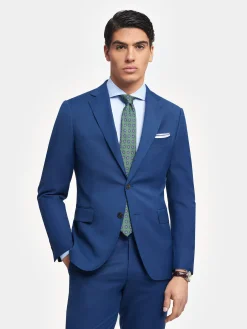 Alvaro Moreno Trajes|Trajes|AMERICANA FIL A FIL Azul