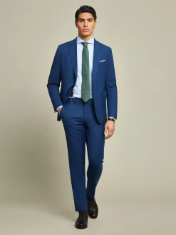 Alvaro Moreno Trajes|Trajes|AMERICANA FIL A FIL Azul