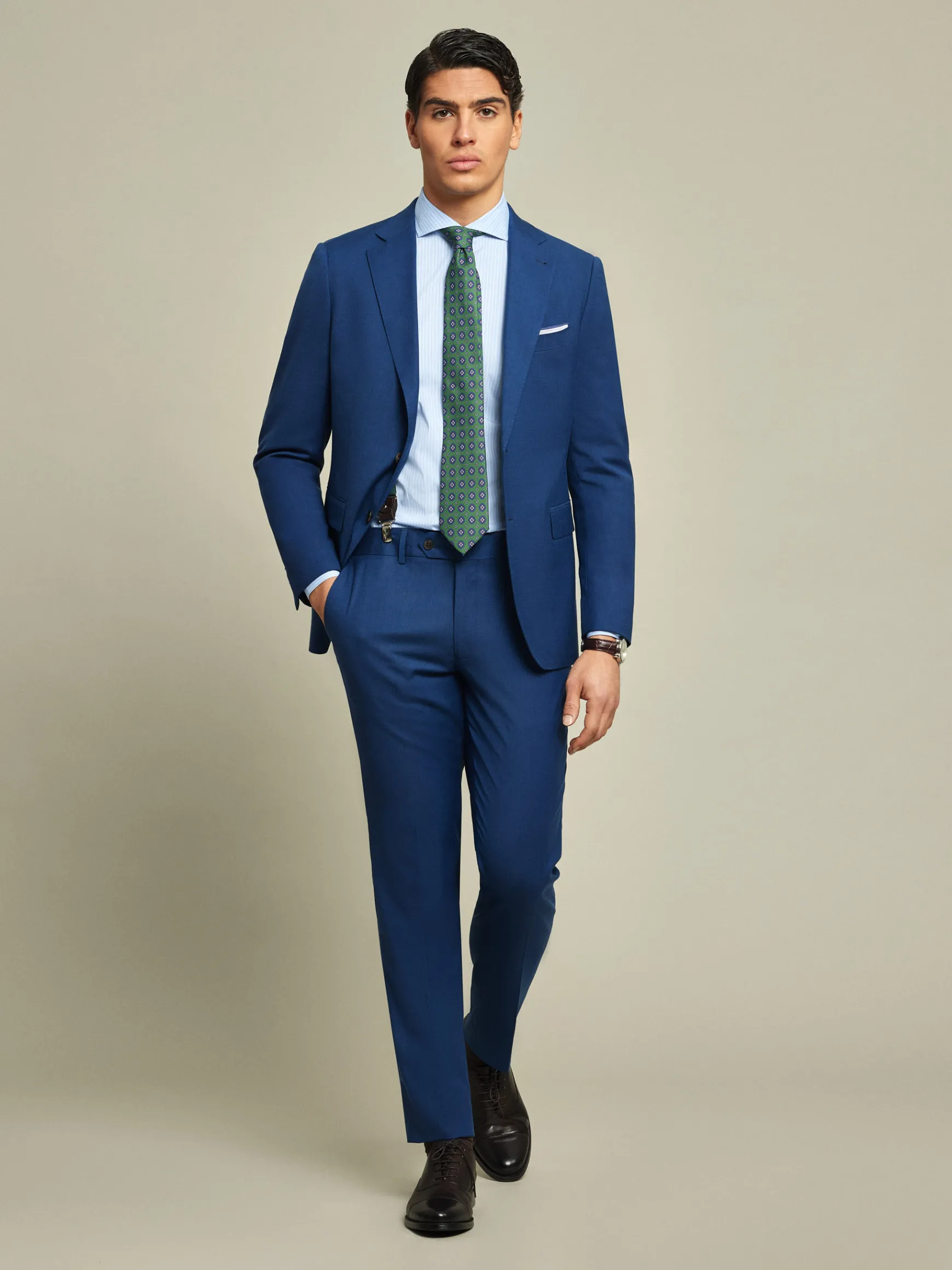 Alvaro Moreno Trajes|Trajes|AMERICANA FIL A FIL Azul