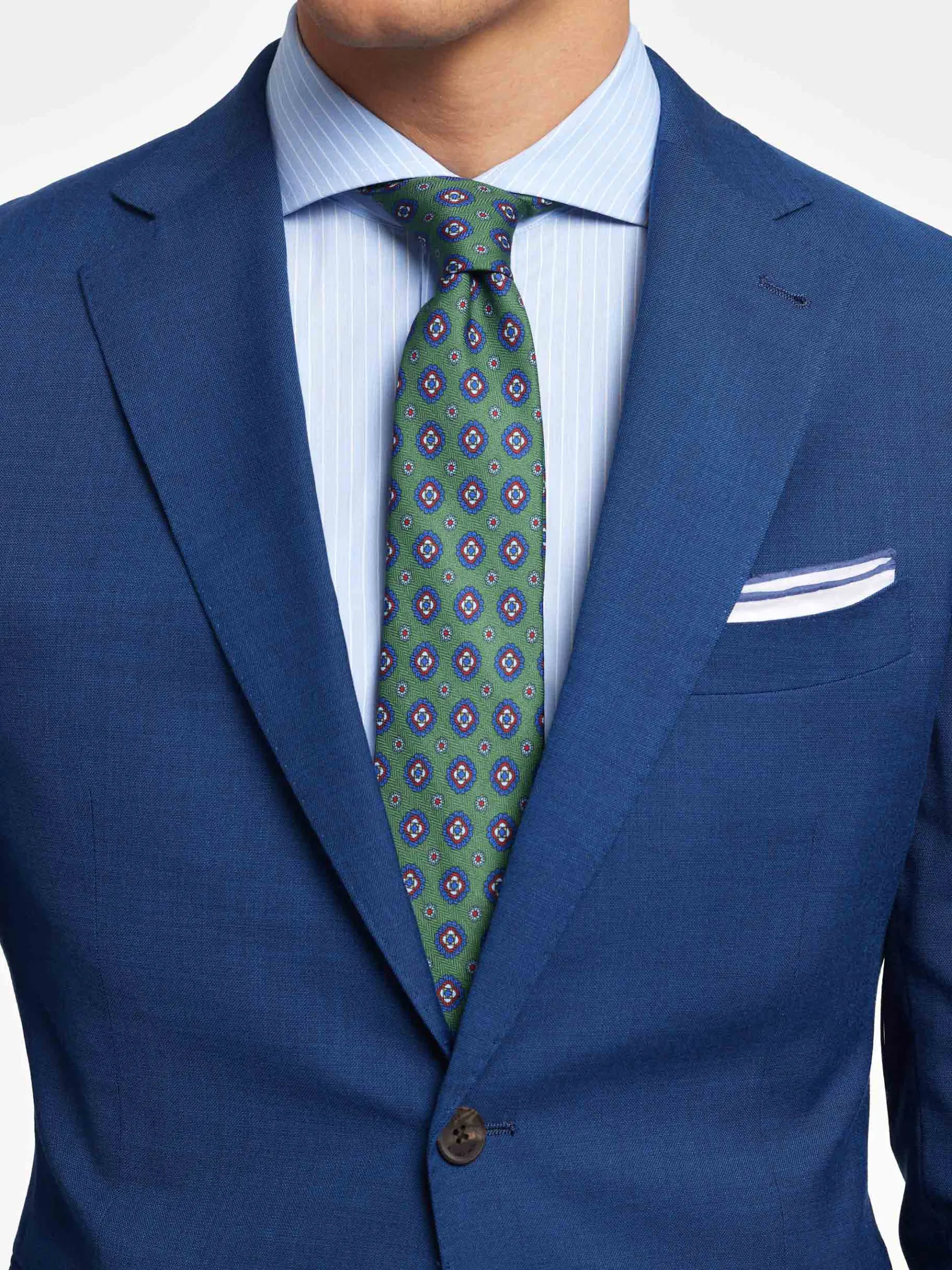 Alvaro Moreno Trajes|Trajes|AMERICANA FIL A FIL Azul