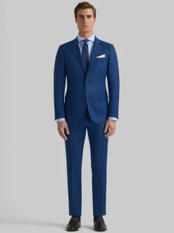 Alvaro Moreno Trajes|Trajes|AMERICANA FIL A FIL Azul