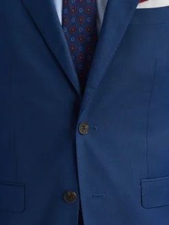 Alvaro Moreno Trajes|Trajes|AMERICANA FIL A FIL Azul