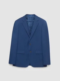 Alvaro Moreno Trajes|Trajes|AMERICANA FIL A FIL Azul