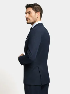 Alvaro Moreno Trajes|Trajes|AMERICANA FIL A FIL Azul Marino