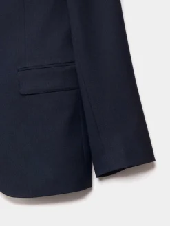 Alvaro Moreno Trajes|Trajes|AMERICANA FIL A FIL Azul Marino