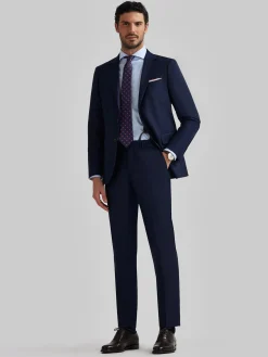 Alvaro Moreno Trajes|Trajes|AMERICANA FIL A FIL Azul Marino