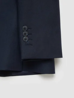 Alvaro Moreno Trajes|Trajes|AMERICANA FIL A FIL Azul Marino
