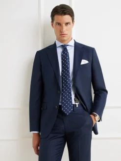 Alvaro Moreno Trajes|Trajes|AMERICANA FIL A FIL Azul Marino
