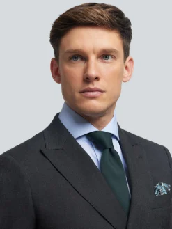 Alvaro Moreno Trajes|Trajes|AMERICANA FIL A FIL CRUZADO Gris