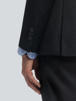 Alvaro Moreno Trajes|Trajes|AMERICANA FIL A FIL CRUZADO Gris
