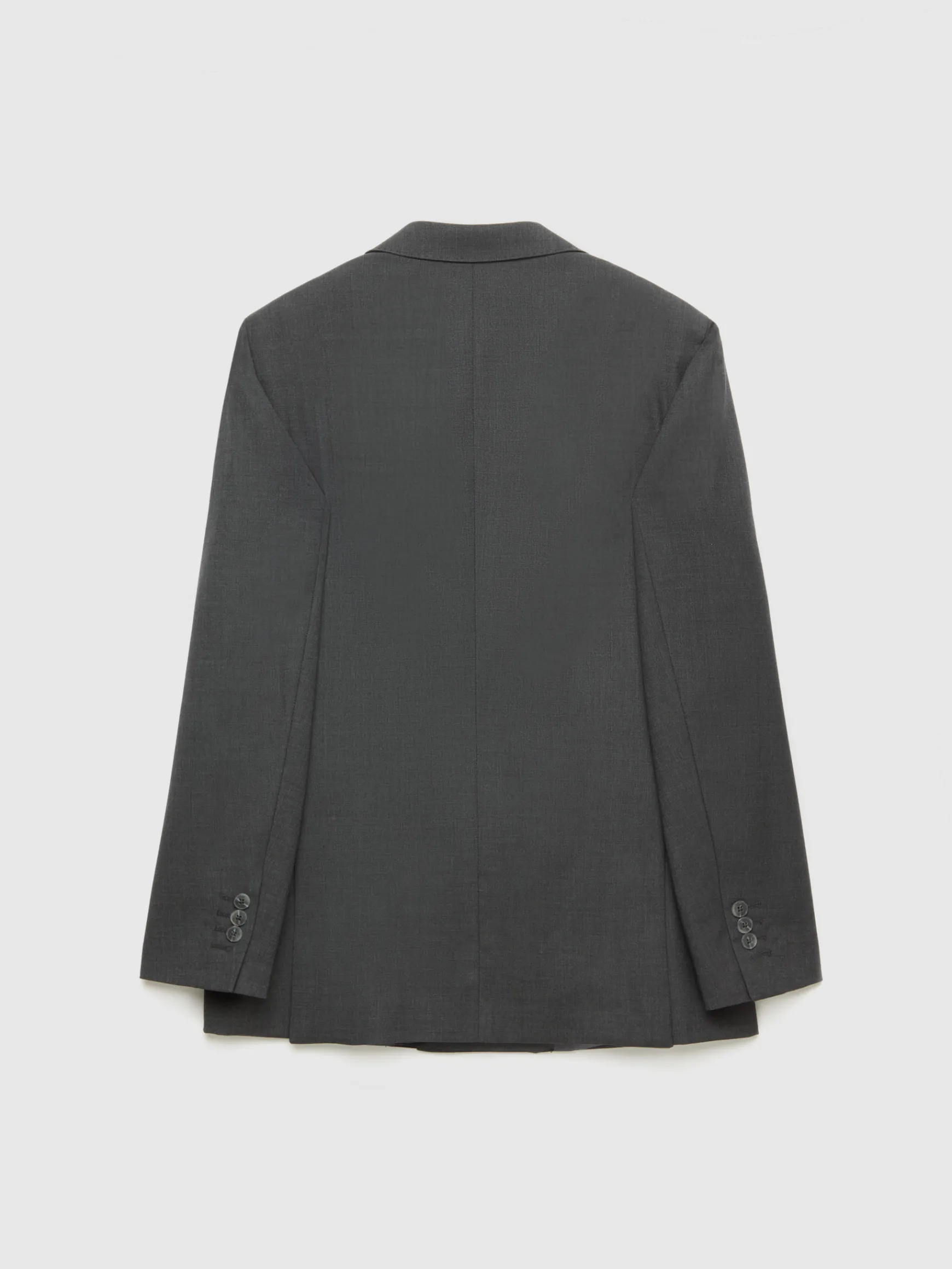 Alvaro Moreno Trajes|Trajes|AMERICANA FIL A FIL CRUZADO Gris