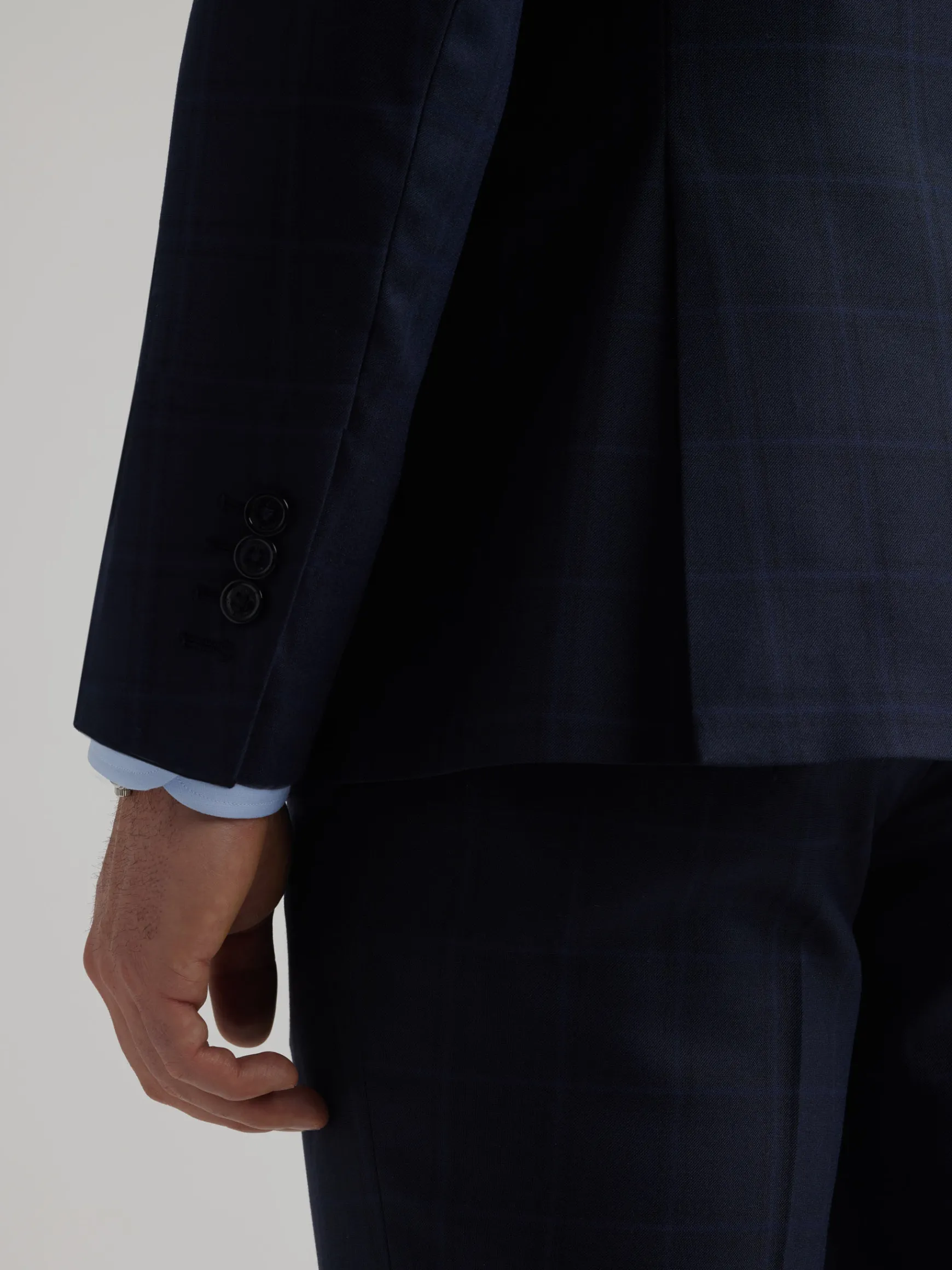 Alvaro Moreno Trajes|Trajes|AMERICANA FINESTRA SLIM Azul Marino