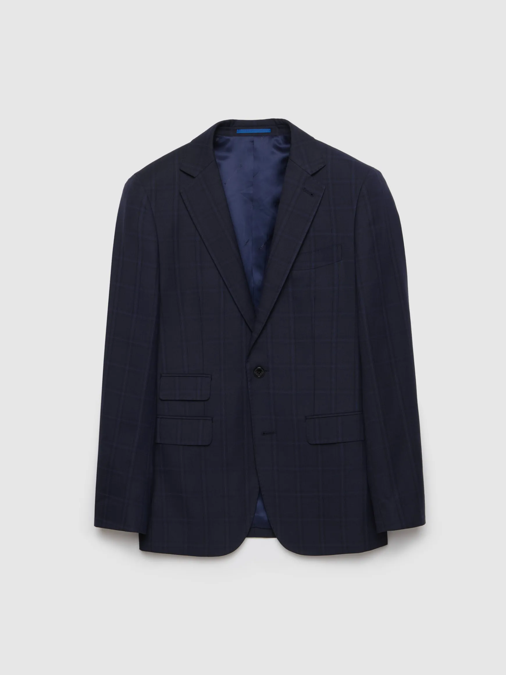 Alvaro Moreno Trajes|Trajes|AMERICANA FINESTRA SLIM Azul Marino