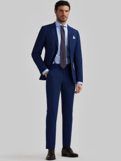 Alvaro Moreno Trajes|Trajes|AMERICANA GALES SLIM Azul