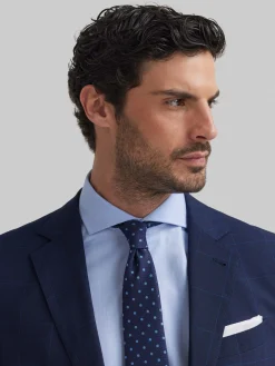 Alvaro Moreno Trajes|Trajes|AMERICANA GALES SLIM Azul Marino