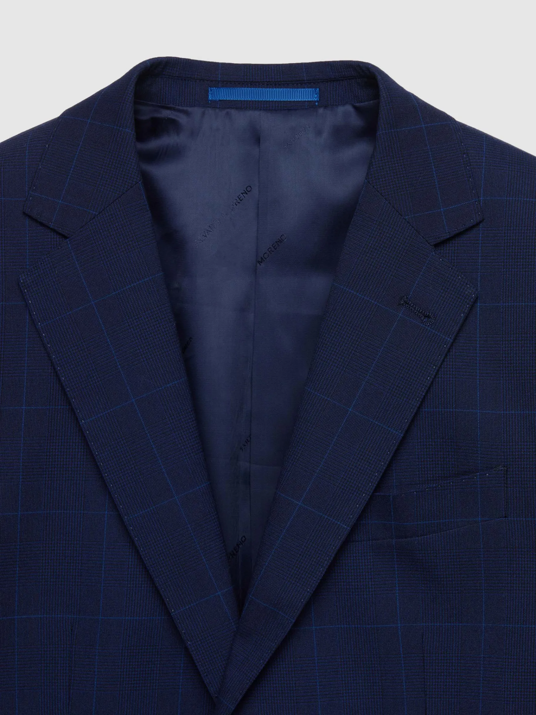 Alvaro Moreno Trajes|Trajes|AMERICANA GALES SLIM Azul Marino