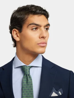 Alvaro Moreno Trajes|Trajes|AMERICANA MICRO BIRD Azul Marino