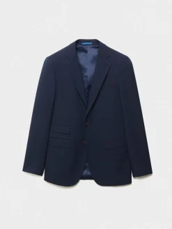 Alvaro Moreno Trajes|Trajes|AMERICANA MICRO BIRD Azul Marino