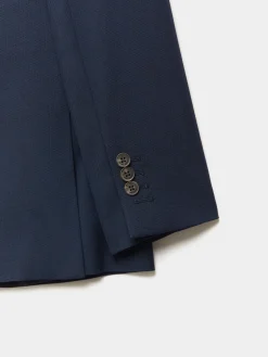 Alvaro Moreno Trajes|Trajes|AMERICANA MICRO BIRD Azul Marino