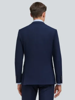 Alvaro Moreno Trajes|Trajes|AMERICANA MICRO BIRD Azul Marino