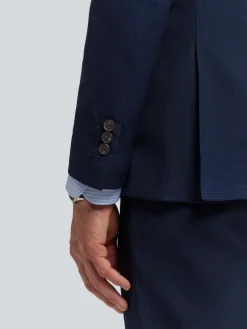 Alvaro Moreno Trajes|Trajes|AMERICANA MICRO BIRD Azul Marino