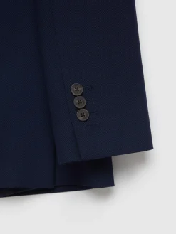 Alvaro Moreno Trajes|Trajes|AMERICANA MICRO BIRD Azul Marino