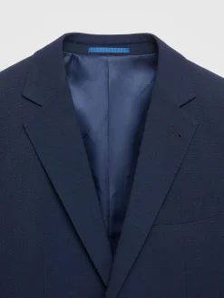 Alvaro Moreno Trajes|Trajes|AMERICANA MICRO BIRD Azul Marino