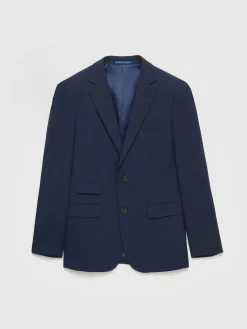 Alvaro Moreno Trajes|Trajes|AMERICANA MICRO BIRD Azul Marino