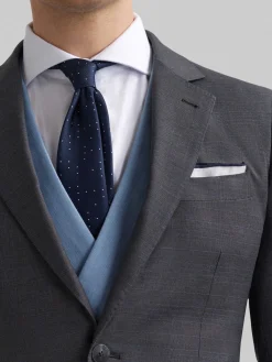 Alvaro Moreno Trajes|Trajes|AMERICANA MILANO GALES Gris